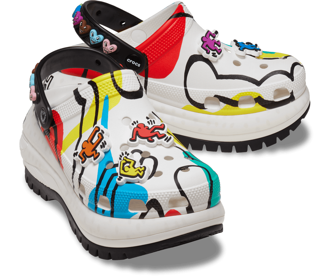 Keith Haring Mega Crush Clog