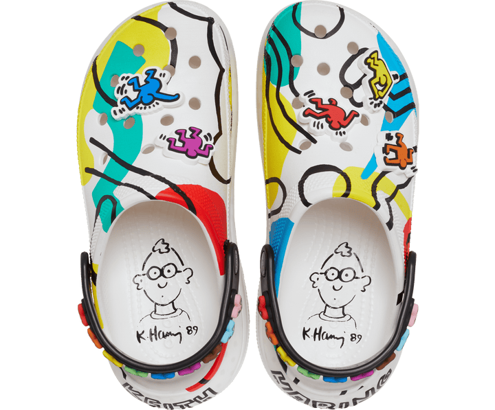 Keith Haring Mega Crush Clog