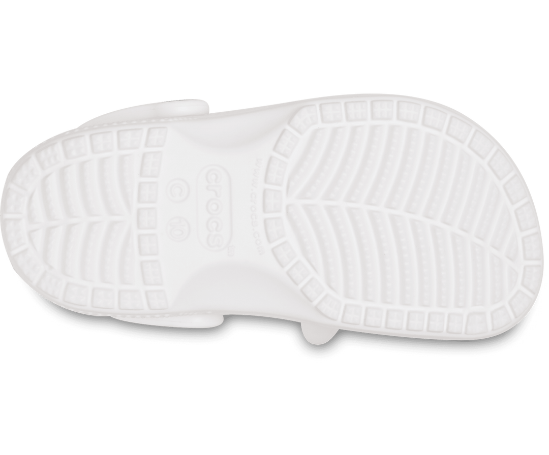 Toddler's Classic I AM White Cat Clog