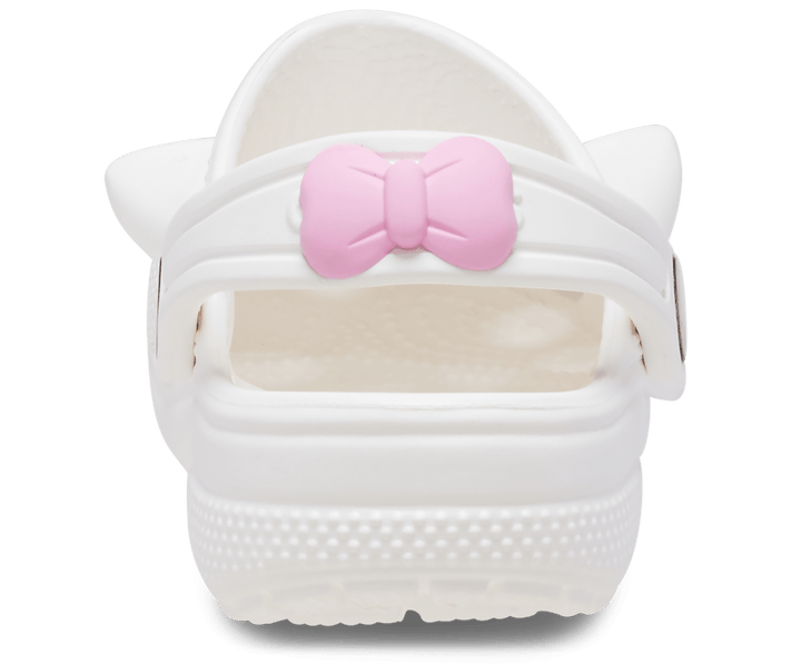 Toddler's Classic I AM White Cat Clog