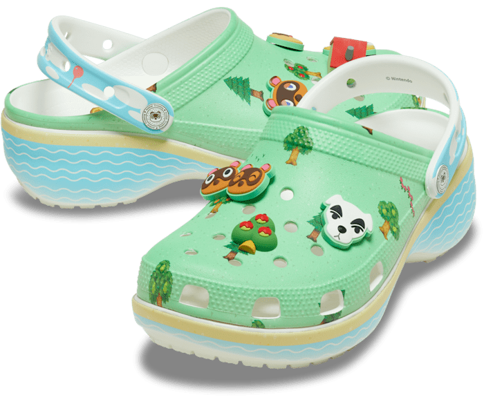 Animal Crossing Platform Clog