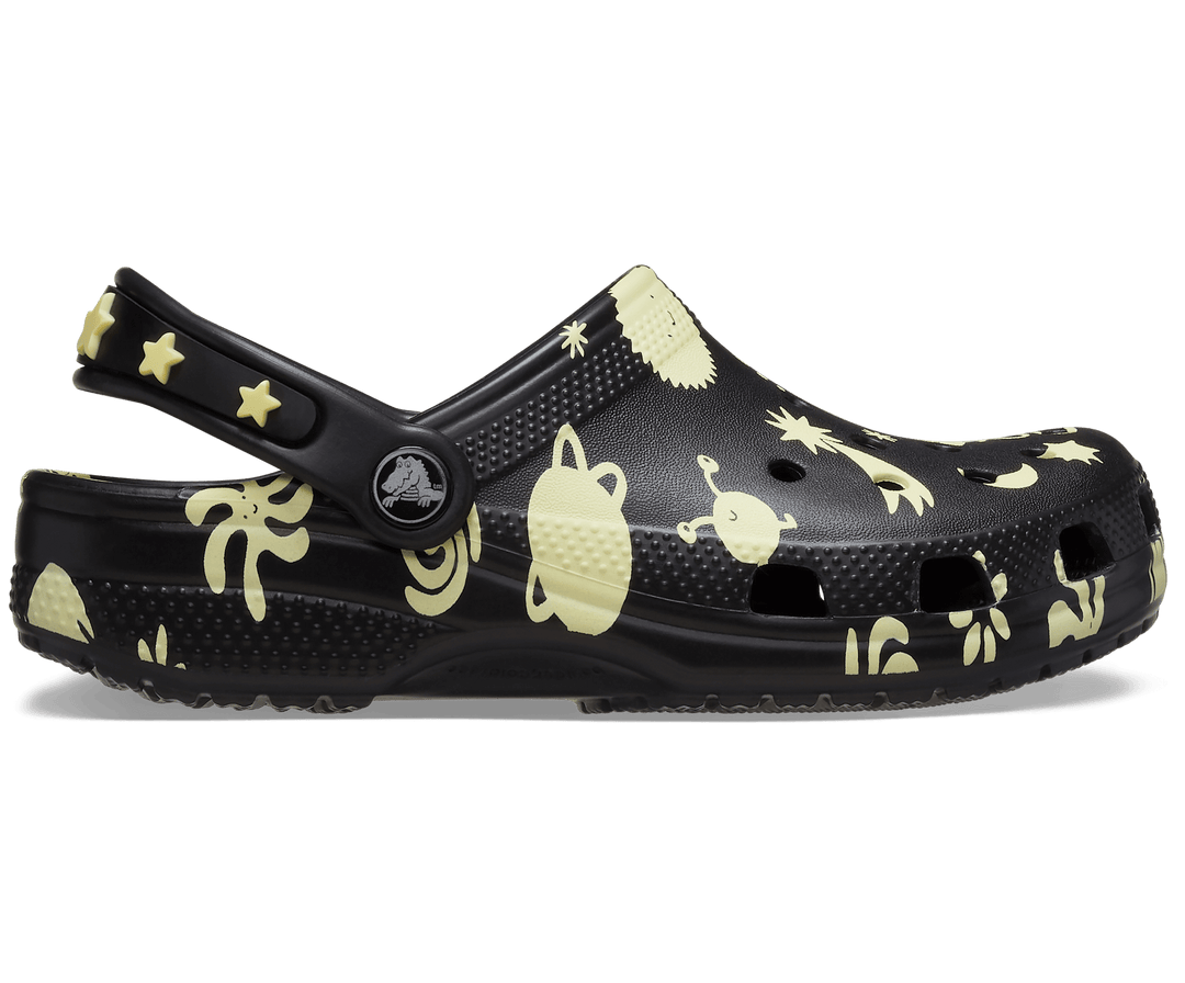 Kids' Classic Glow-In-the-Dark Space Clog