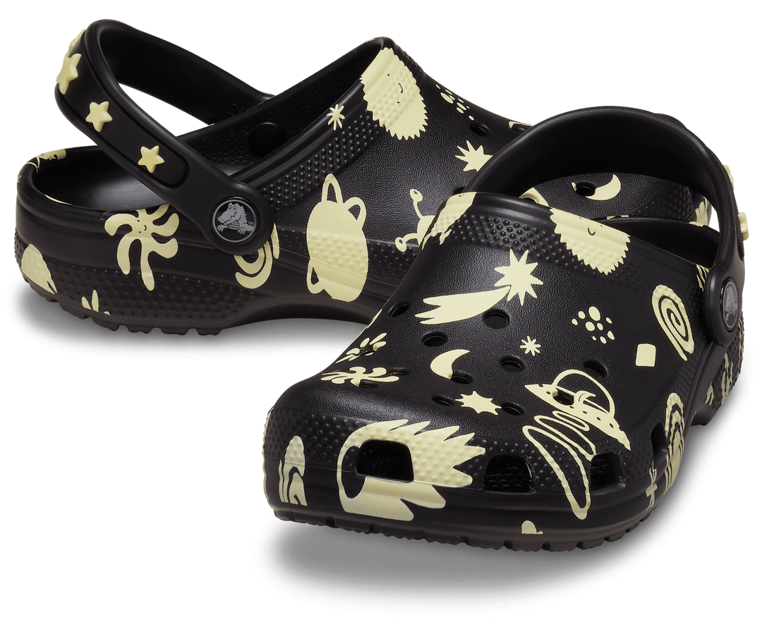 Kids' Classic Glow-In-the-Dark Space Clog