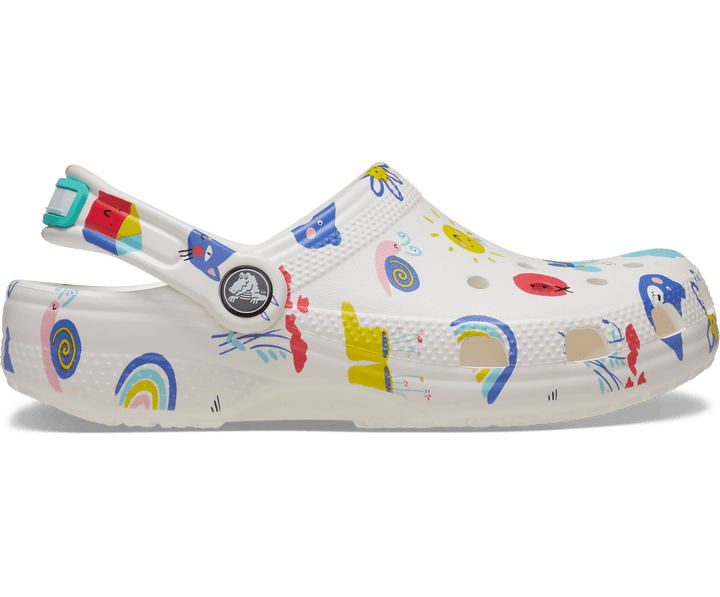 Kids‚Äô Classic Doodle Print Clog