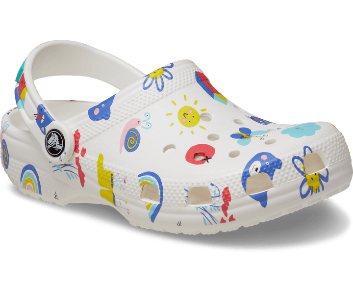 Kids‚Äô Classic Doodle Print Clog