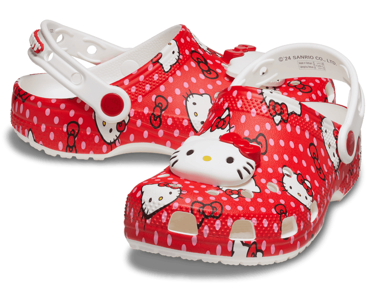 Toddler's Hello Kitty® Red Classic Clog