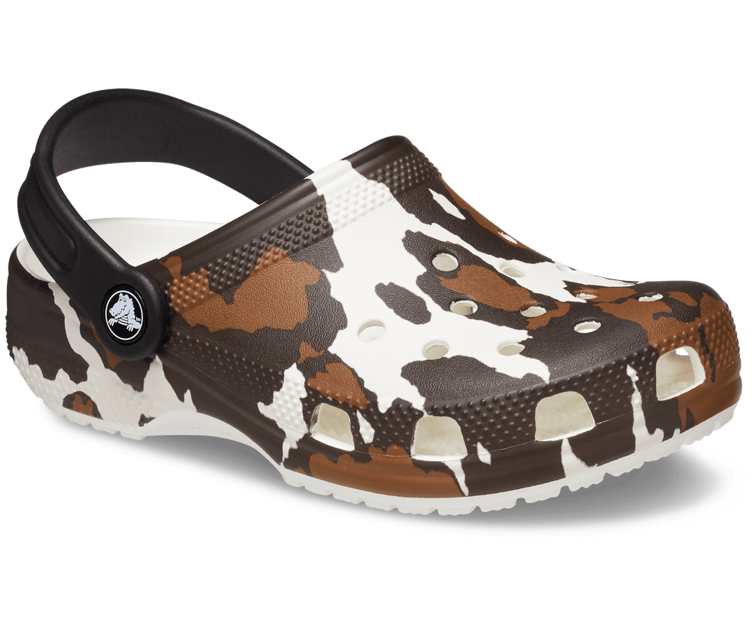 Kids' Classic Cow Print Clog