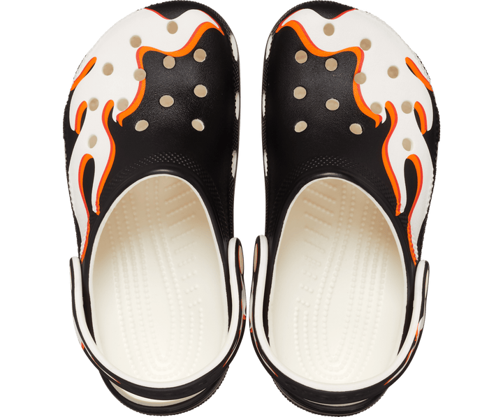 Kids’ Classic Glow-in-the-dark Flames Clog