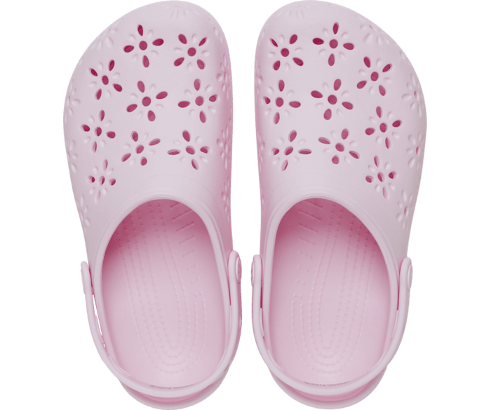 Classic Floral Cut-Out Clog