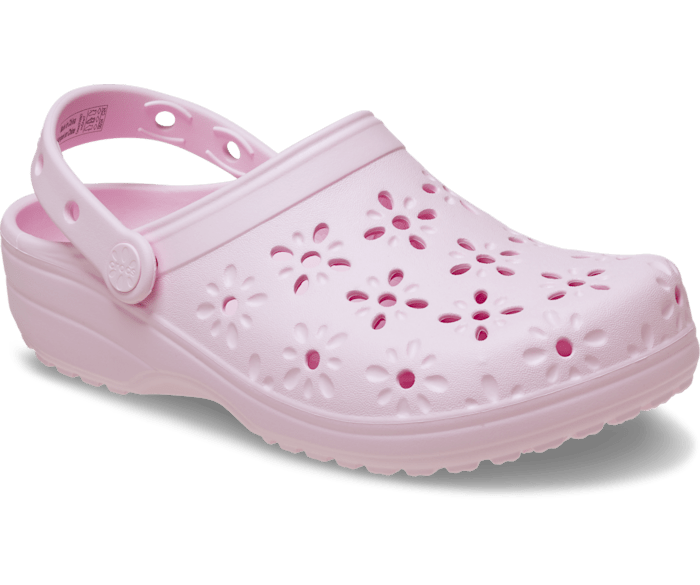 Classic Floral Cut-Out Clog