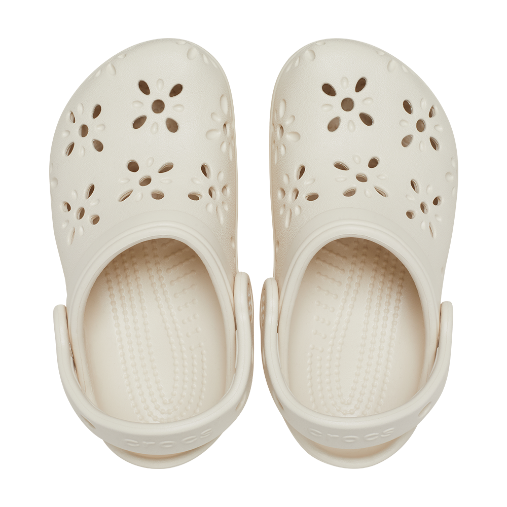 Toddler Classic Floral Cut-Out Clog