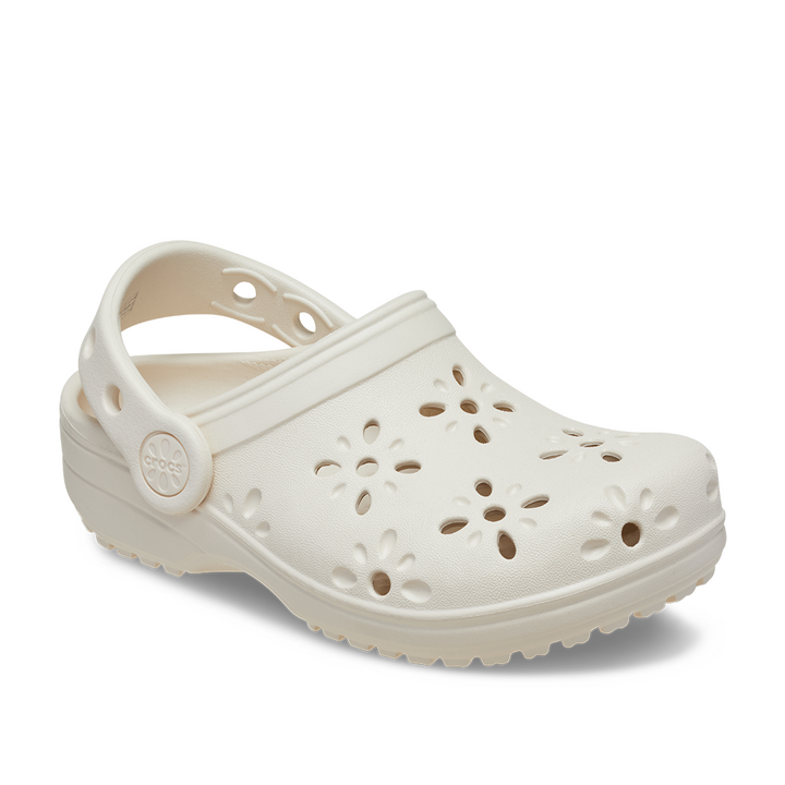 Toddler Classic Floral Cut-Out Clog