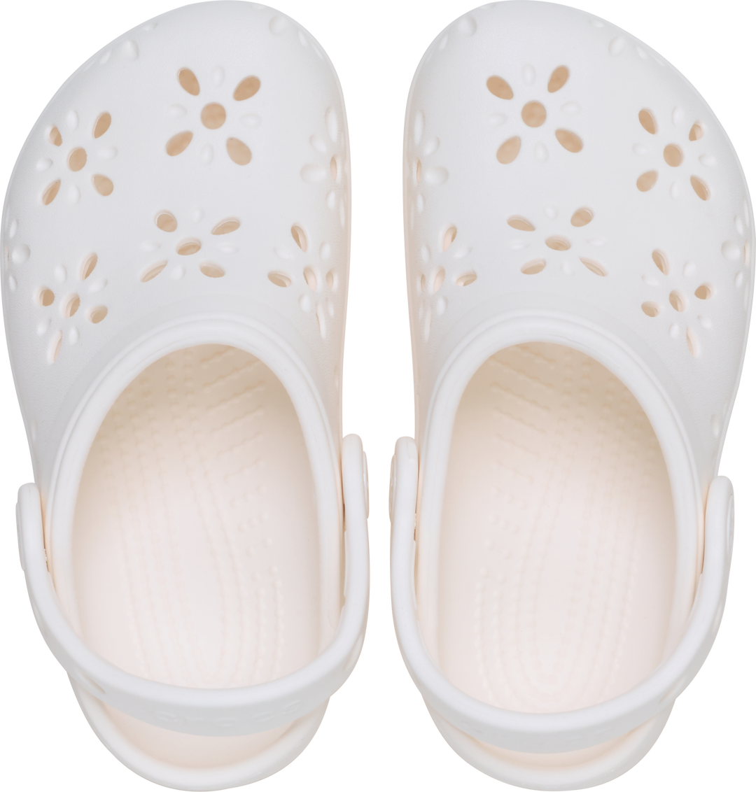 Toddler Classic Floral Cut-Out Clog