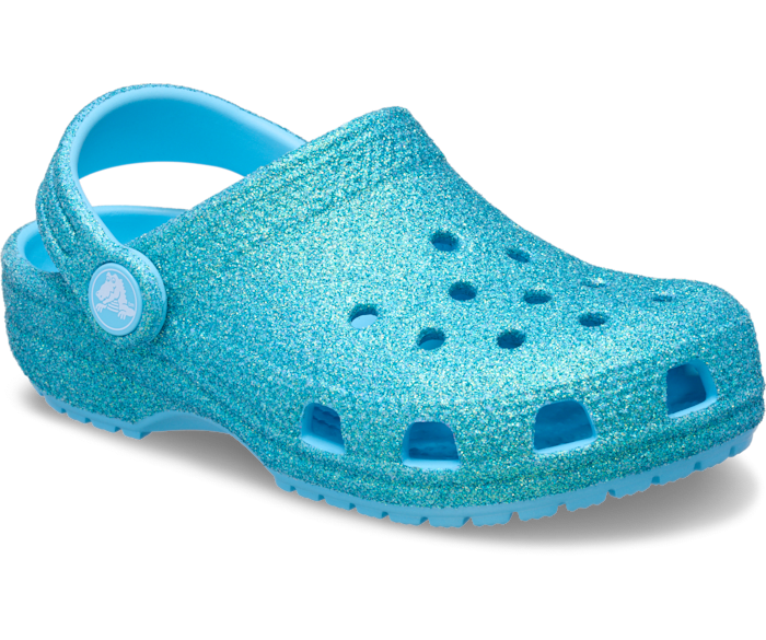 Toddler's Classic Iridescent Glitter Clog