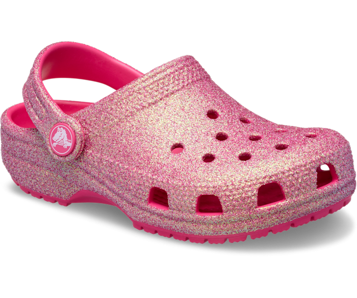 Toddler's Classic Iridescent Glitter Clog