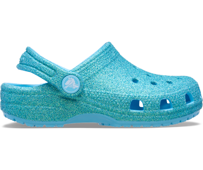 Kids’ Classic Iridescent Glitter Clog