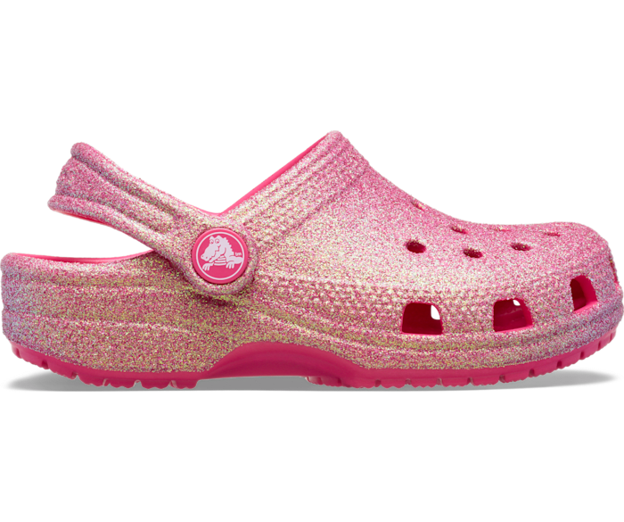 Kids’ Classic Iridescent Glitter Clog