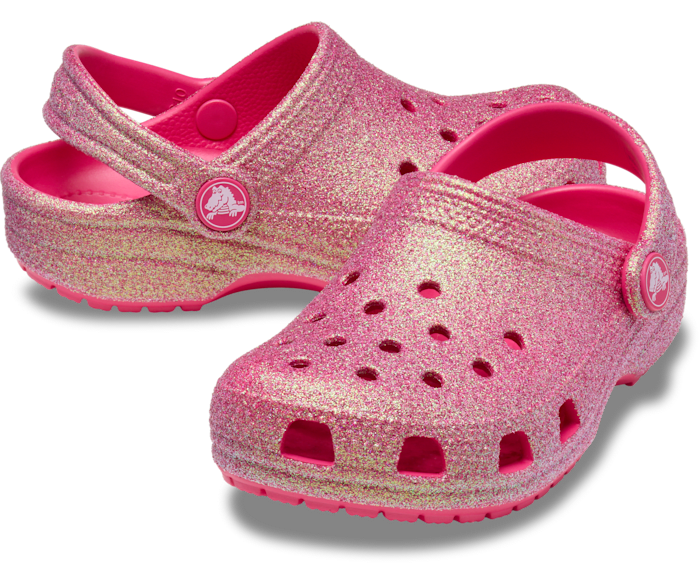 Kids’ Classic Iridescent Glitter Clog