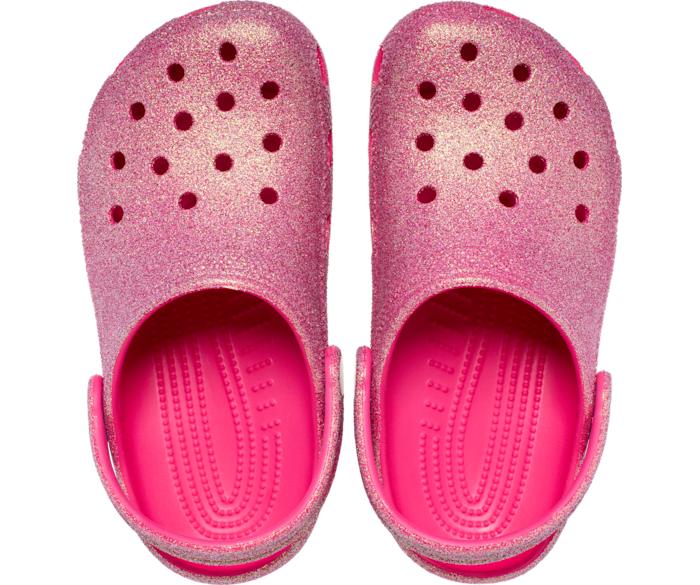 Kids’ Classic Iridescent Glitter Clog