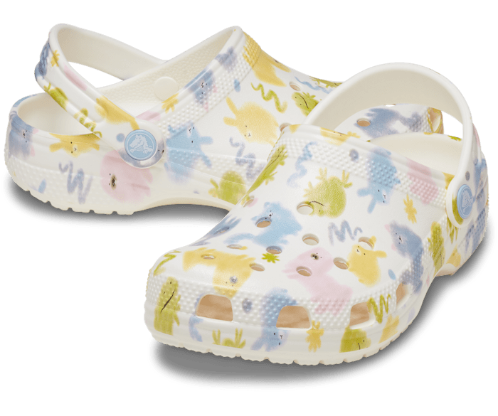 Toddler's Classic Pastel Pets Clog