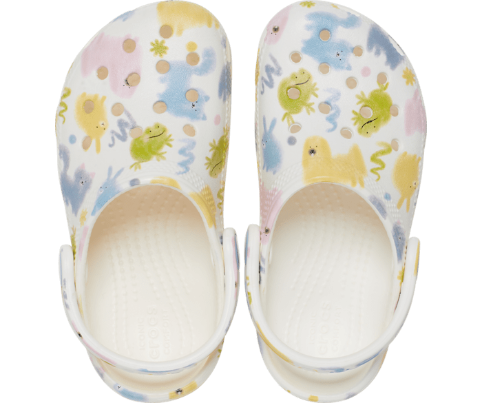 Toddler's Classic Pastel Pets Clog