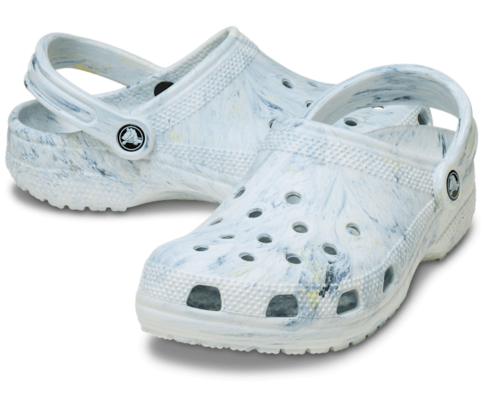 Classic Watercolor Marbled Clog