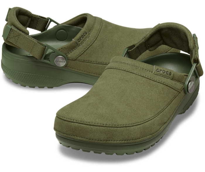 Classic Crafted Vegan Suede Clog