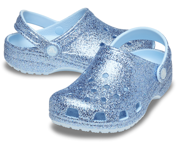 Toddler's Classic Chunky Glitter Clog