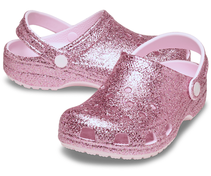 Toddler's Classic Chunky Glitter Clog