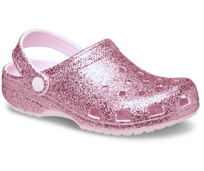 Toddler's Classic Chunky Glitter Clog
