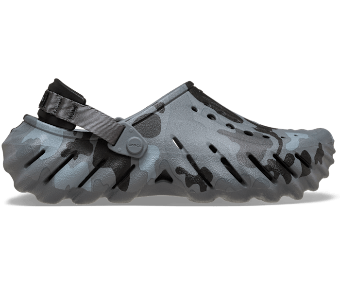 Echo Duck Camo Clog - Charcoal/Black