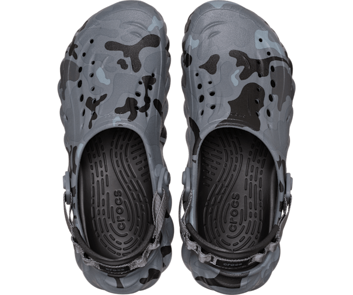 Echo Duck Camo Clog Charcoal/Black - Main Image