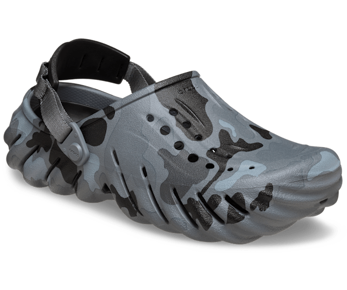 Echo Duck Camo Clog - Charcoal/Black