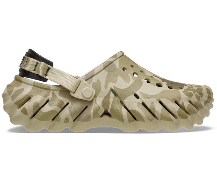 Echo Duck Camo Clog - Bone/Black