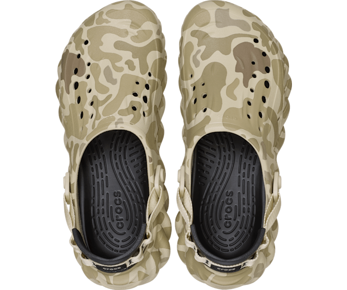 Echo Duck Camo Clog - Bone/Black