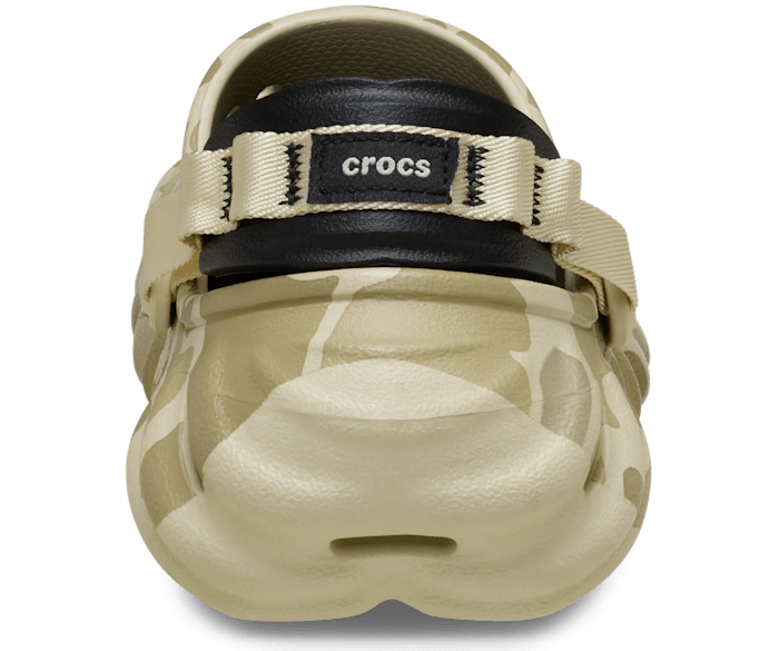 Echo Duck Camo Clog - Bone/Black