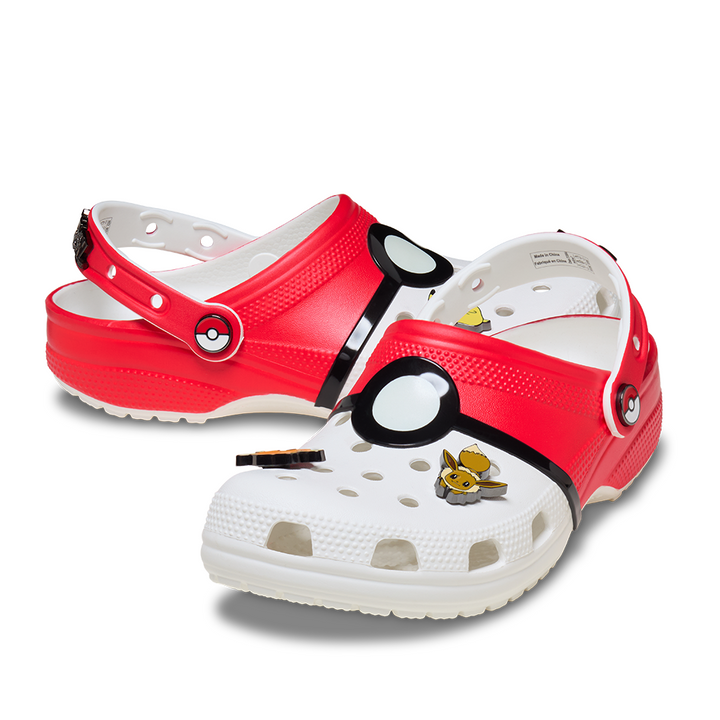 Toddlers Pokemon Poke Ball Classic Clog