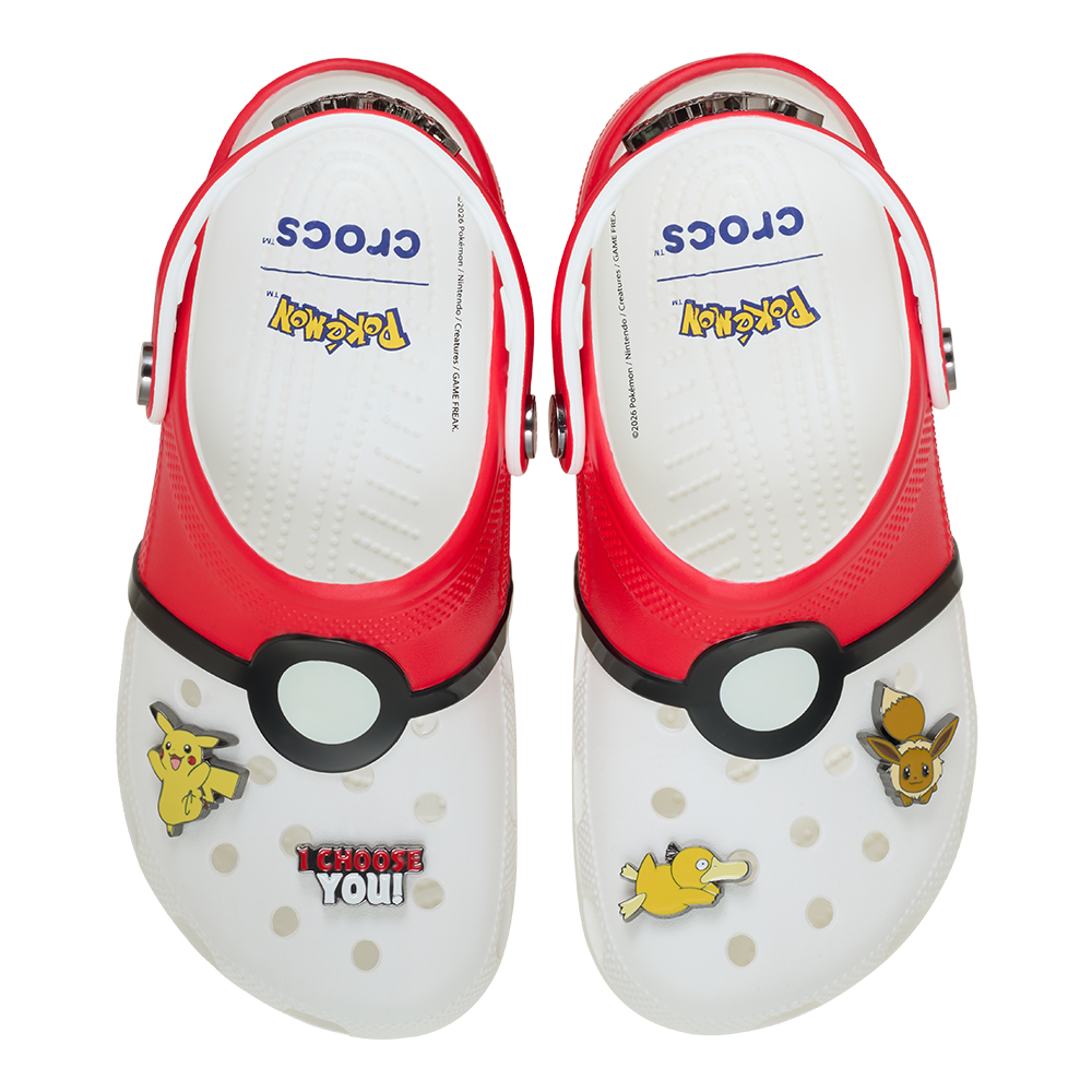 Pokemon Poke Ball Classic Clog