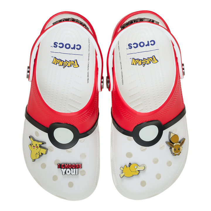 Pokemon Poke Ball Classic Clog