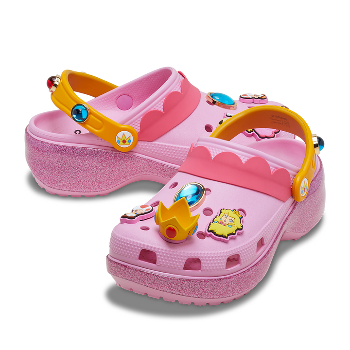 Princess Peach Classic Platform Clog