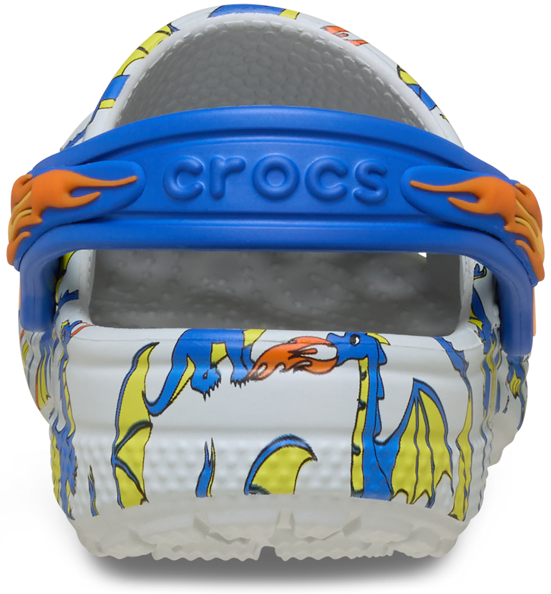 Toddler Classic Dragon Graphic Clog