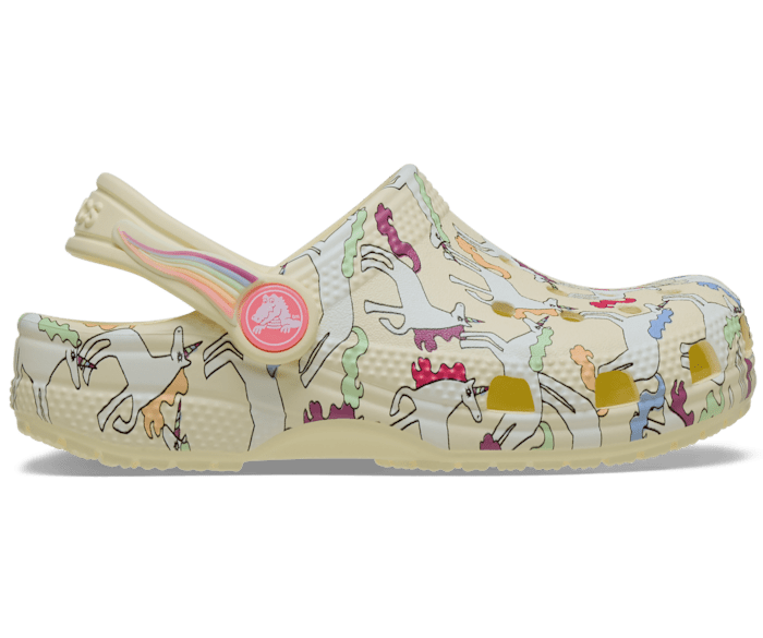 Toddler's Classic Unicorn Graphic Clog