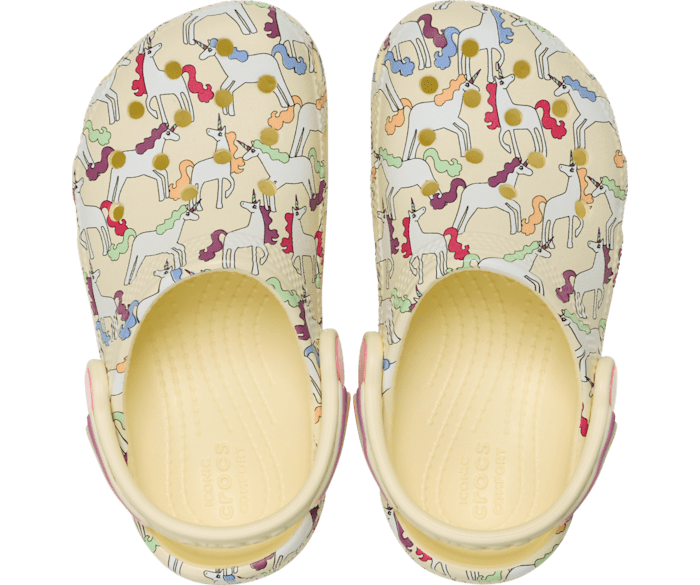 Toddler's Classic Unicorn Graphic Clog