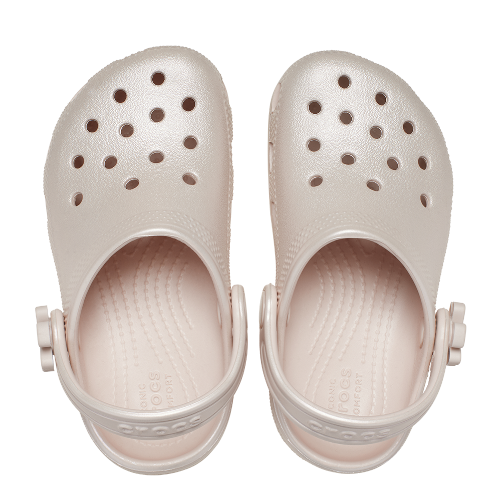 Toddlers' Classic Pearl Shine Clog