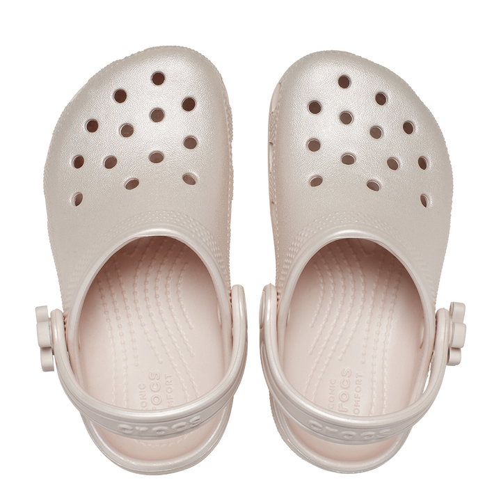 Toddlers' Classic Pearl Shine Clog