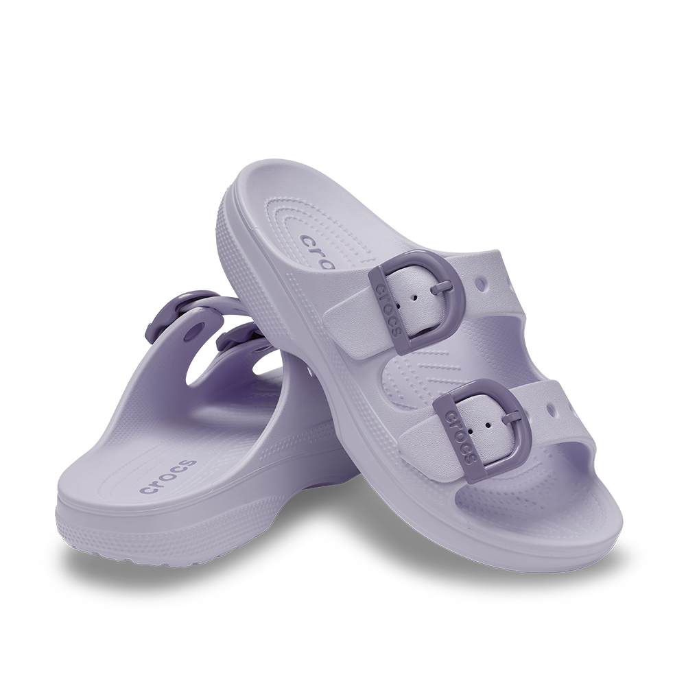 Saturday Enamel Buckle Sandal