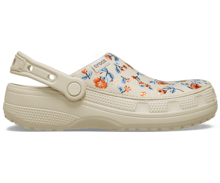 Classic Crafted Marble Floral Clog