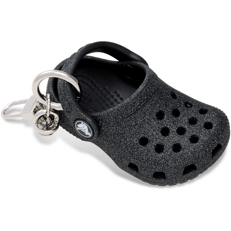 Classic Glitter Clog Bag Charm