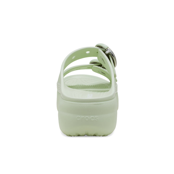 Women Saturday Platform Dipped Buckle Sandal