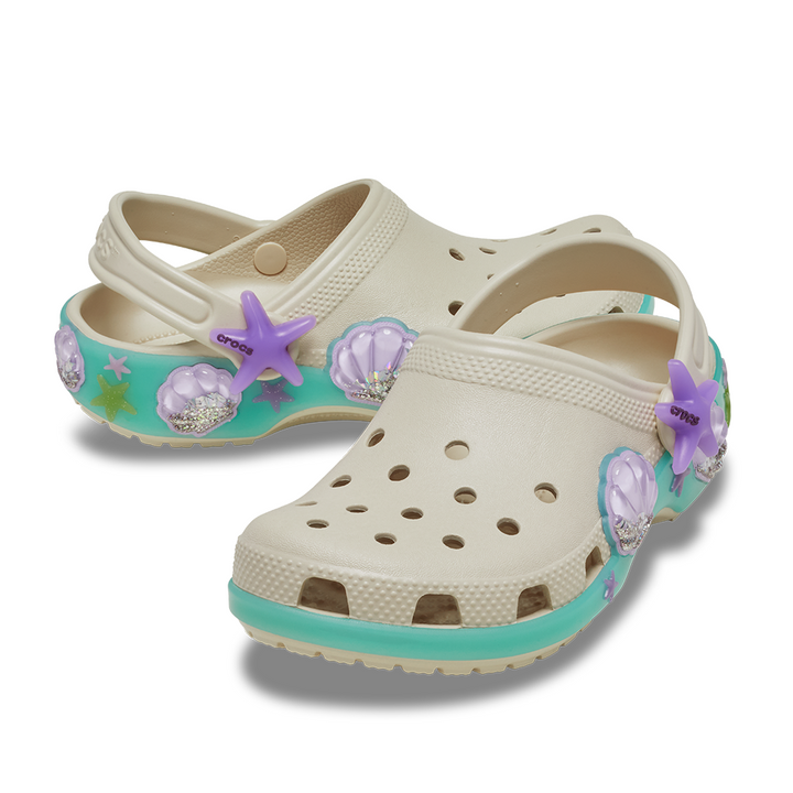 Toddler Classic Sea Sparkle Shaker Clog